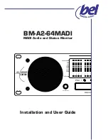 Preview for 1 page of BEL BM-A2-64MADI Installation And User Manual