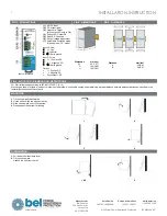 Preview for 3 page of BEL LDC120 Series Installation Instruction