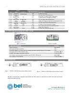 Preview for 4 page of BEL TET2200-12-086NA Installation Instruction