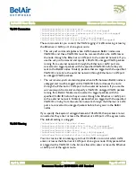 Preview for 65 page of Belair 20E User Manual