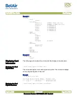 Preview for 68 page of Belair 20E User Manual