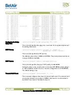 Preview for 192 page of Belair 20E User Manual