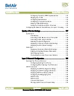 Preview for 251 page of Belair 20E User Manual