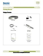 Preview for 2 page of Belair BelAir20E Quick Install Manual