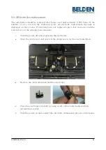 Preview for 22 page of Belden FX Fusion Splicer User Manual