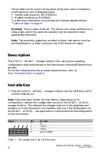 Preview for 4 page of Belden HIRSCHMANN ACA21-M12 (EEC) Start-Up Instructions