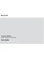 Belkin Conserve Switch User Manual preview