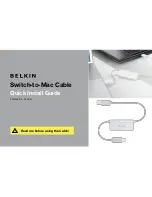 Preview for 1 page of Belkin F4U001 Quick Install Manual