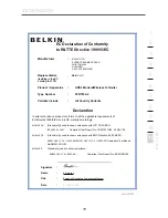 Preview for 81 page of Belkin F5D7632EA4A User Manual