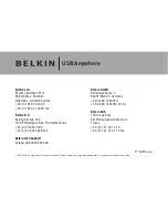 Preview for 12 page of Belkin F5U203ea User Manual