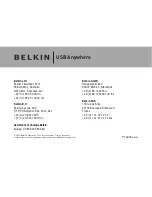 Preview for 24 page of Belkin F5U203ea User Manual