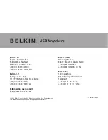 Preview for 36 page of Belkin F5U203ea User Manual