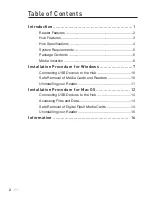 Preview for 2 page of Belkin F5U271ea User Manual