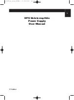 Preview for 1 page of Belkin F6C325-220V User Manual