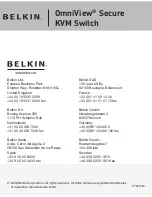 Preview for 6 page of Belkin OmniView Secure F1DN102Uea Quick Installation Manual