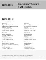 Preview for 24 page of Belkin OmniView Secure F1DN102Uea Quick Installation Manual