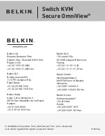 Preview for 36 page of Belkin OmniView Secure F1DN102Uea Quick Installation Manual