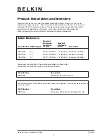 Preview for 4 page of Belkin Premium Enclosure 42U User Manual