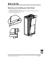 Preview for 9 page of Belkin Premium Enclosure 42U User Manual