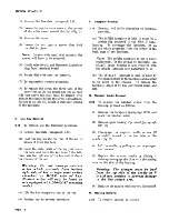 Preview for 18 page of Bell System Practices TOUCH-A-MATIC 2872A1M Identification, Installation, Connections, Operation, And Maintenance