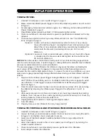 Preview for 5 page of BellAire 9000 Instructions For Use Manual