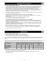 Preview for 19 page of Belle Group PCX 350 Operator'S Manual