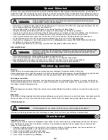 Preview for 67 page of Belle Group PCX 350 Operator'S Manual