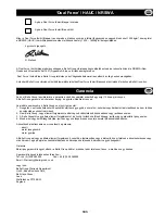 Preview for 193 page of Belle Group PCX 350 Operator'S Manual