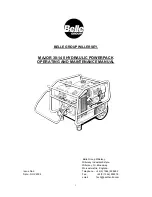 Preview for 1 page of Belle Major 30-140 Operating And Maintenance Manual