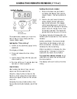 Preview for 31 page of Belling FSE 54 DO Users Manual & Installation Handbook