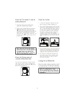 Preview for 8 page of Bellini BTMFP20 Manual