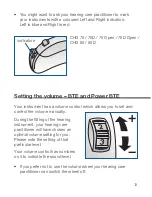 Preview for 13 page of Beltone Change CHG85 Instructions For Use Manual