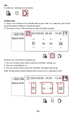 Preview for 26 page of bemi Cognita CGT User Manual