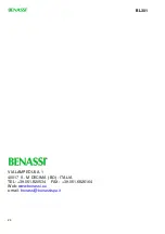 Preview for 25 page of Benassi 8606935 User Manual