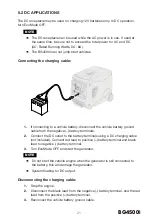 Preview for 25 page of Benchmark BG4500i Manual