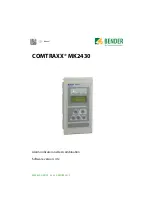 Preview for 1 page of Bender COMTRAXX MK2430 Manual