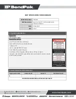 Preview for 40 page of BendPak 5175193 Service Manual