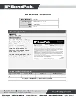 Preview for 44 page of BendPak 5175193 Service Manual