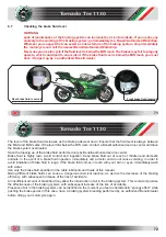 Preview for 38 page of Benelli Tornado Naked Tre 1130 Owner'S Manual