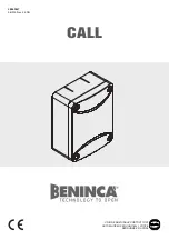 Preview for 1 page of Beninca CALL Quick Start Manual