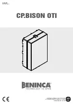 Beninca CP.BISON OTI Manual preview