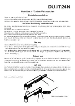 Preview for 19 page of Beninca DU.IT24N Operating Instructions And Spare Parts Catalogue