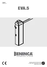 Preview for 1 page of Beninca EVA 5 Manual