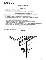 Preview for 15 page of Beninca LADY-BE Operating Instructions And Spare Parts Catalogue