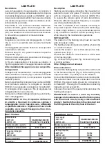 Preview for 5 page of Beninca LAMPI24.LED Manual