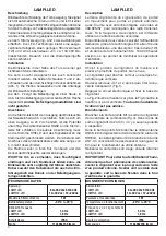 Preview for 6 page of Beninca LAMPI24.LED Manual