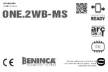 Beninca ONE.2WB-MS Manual preview