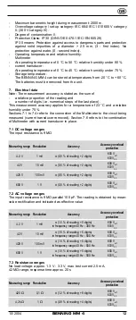 Preview for 14 page of Benning BEMM4 Operating Manual