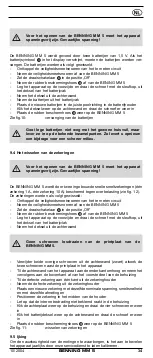 Preview for 36 page of Benning MM 5 Operating Manual