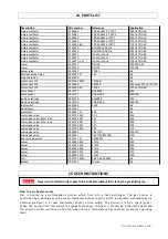 Preview for 26 page of BENSON ULTRA 025(EC) Installation, Service And User Instructions Manual